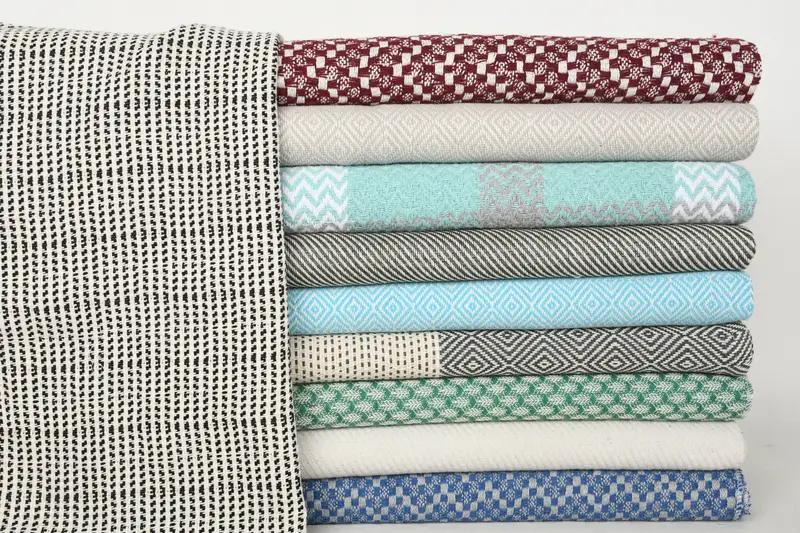 36x18 Cotton Set of 10 Towel, Monogram Kitchen Towel, Custom Tea Towel, Turkish Hand Towel, Small Bath Towels, Gym Towel, Monogrammed Turkish Towel - 1