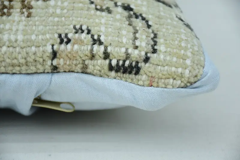 Interior Designer Pillow, Authentic Cushion, Pillow Case, 8x16 Beige Cushion Cover, Kilim Pillow, Pattern Throw Pillow Case, Kilim Pillow Cover - 5