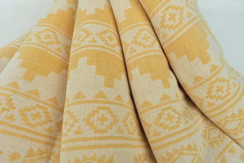 Boho Throw Blankets, Oversized Beach Towel, Shower Curtain, Turkish Blanket, 86x56 Cotton Kilim Towel, Throw Blankets, Bridal Shower Gift - 11