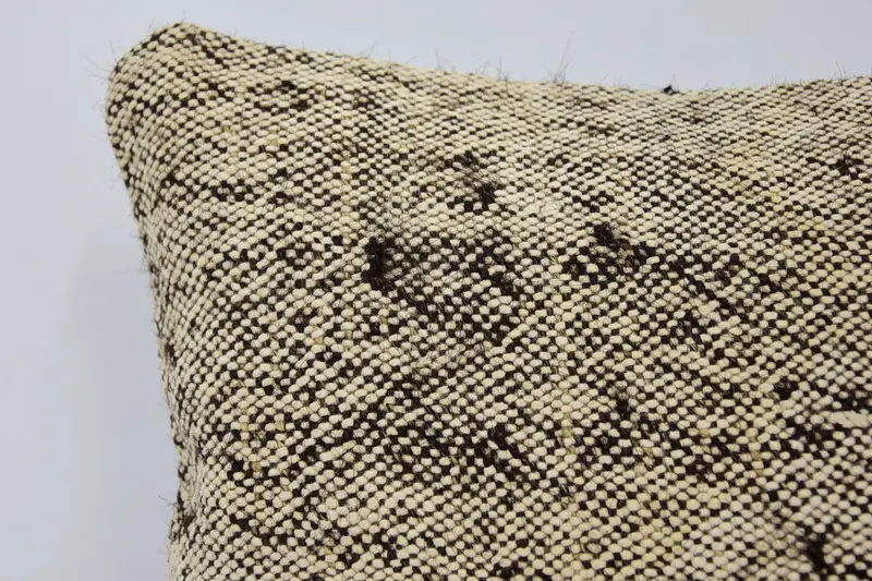 Boho Pillow Sham Cover, 12x12 Brown Cushion Cover, Home Decor Pillow, Cushion Cover, Ethnic Throw Pillow Case, Kilim Cushion Sham, Pet Pillow Case - 2
