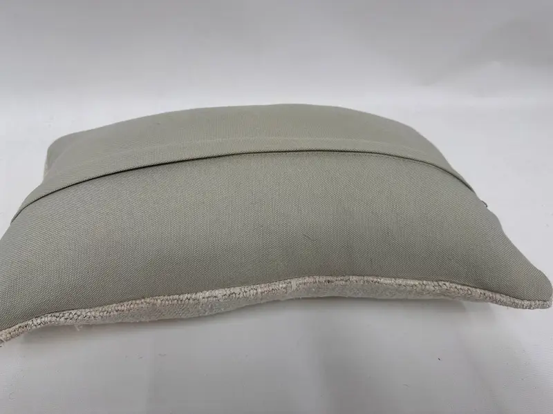 Pillow, Gift Pillow, 12x20 White Pillow, Neutral Throw Pillow, Vintage Kilim Throw Pillow, Pillow for Couch, Farmhouse Pillow Case, Ottoman Cushion - 7