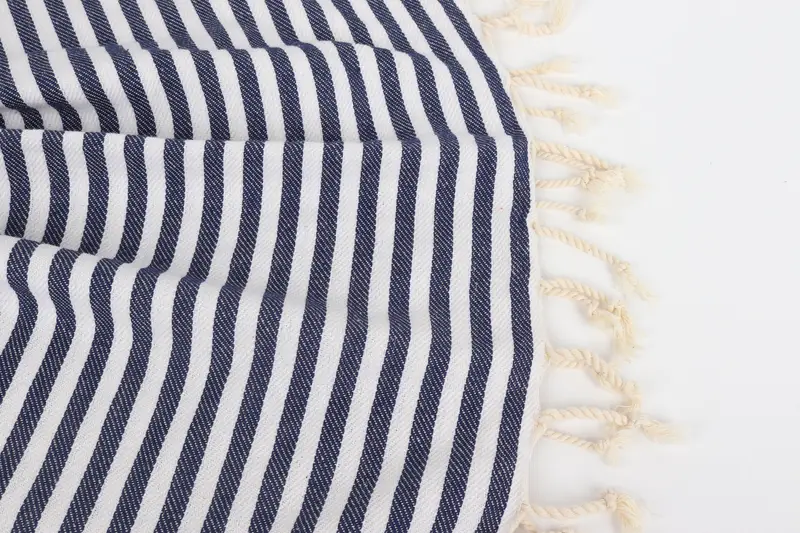 Home Decor Towel, Gift For Her, Bachelorette Party Items, Turkish towel, Turkish bath towel for spa, Wedding Gifts Towel, 70x40 Cotton Striped Towel - 8
