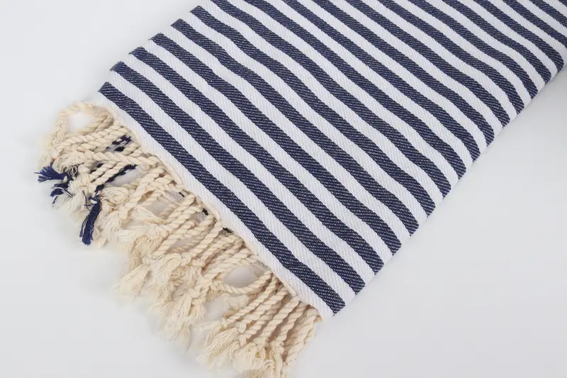 Home Decor Towel, Gift For Her, Bachelorette Party Items, Turkish towel, Turkish bath towel for spa, Wedding Gifts Towel, 70x40 Cotton Striped Towel - 7