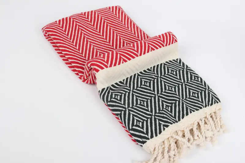 Turkish bath towel, 84x38 Cotton Striped Towel, Organic Cotton Towel, Monogram Turkish Towel, Personalized Wedding Gift For Couple, Custom Towel - 6