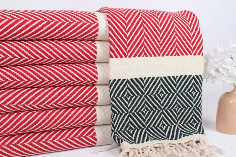 Turkish bath towel, 84x38 Cotton Striped Towel, Organic Cotton Towel, Monogram Turkish Towel, Personalized Wedding Gift For Couple, Custom Towel - 2