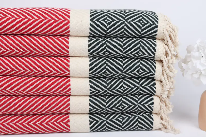 Turkish bath towel, 84x38 Cotton Striped Towel, Organic Cotton Towel, Monogram Turkish Towel, Personalized Wedding Gift For Couple, Custom Towel - 3