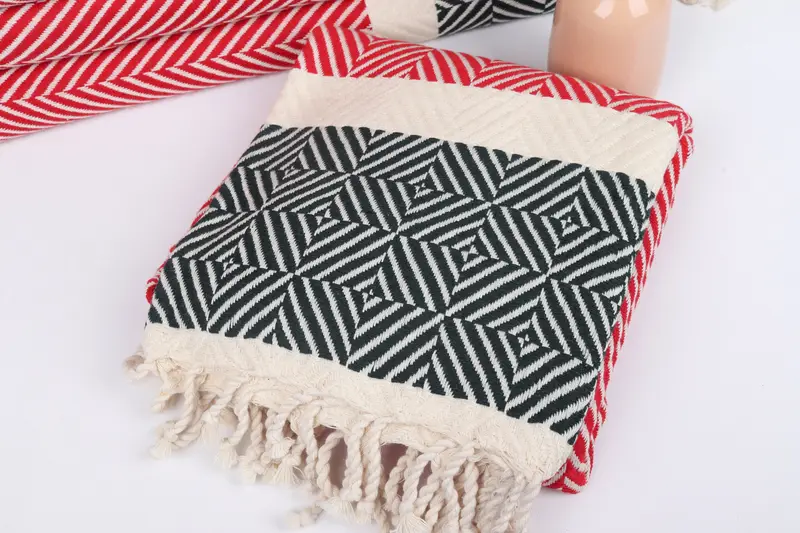 Turkish bath towel, 84x38 Cotton Striped Towel, Organic Cotton Towel, Monogram Turkish Towel, Personalized Wedding Gift For Couple, Custom Towel - 5