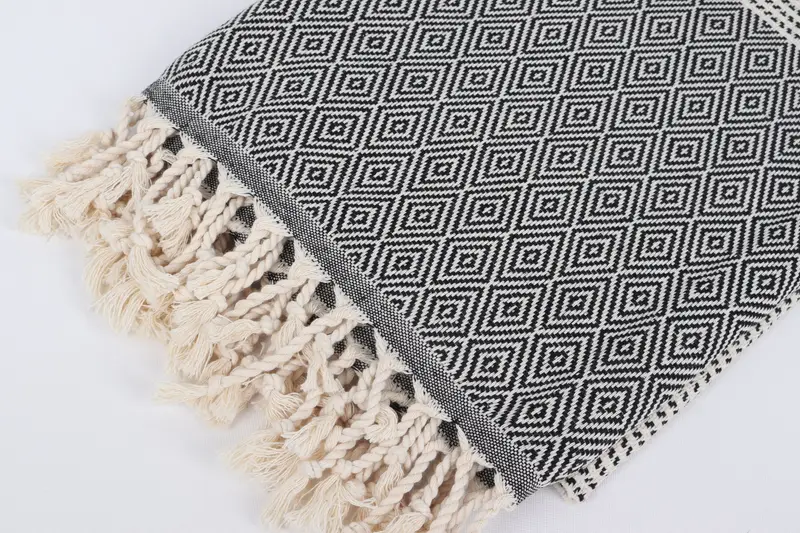 70x40 Cotton Chevron Towel, Handmade Gift, Bridesmaid Favors, Personalized Bridesmaid Gift, Bachelorette Party Gifts Bridesmaids, Kids Beach Towel - 7