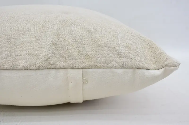 18x18 Beige Pillow Cover, Turkish Pillow, Cushion Cover, Couch Pillow Sham, Ethnical Kilim Rug Pillow, Home Decor Pillow - 5
