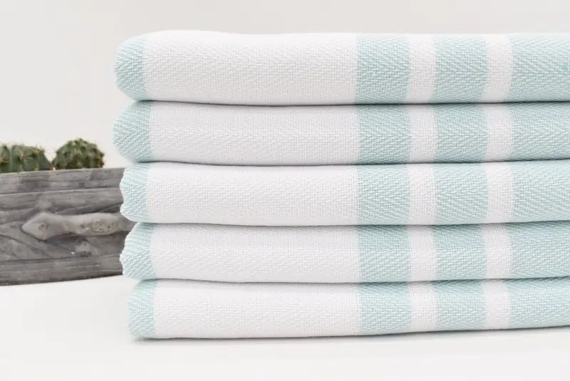 Bachelor Bachelorette Party Favors, Bridal Shower Gifts, Custom Beach Towel, Custom Wedding Gift, 70x40 Cotton Herringbone Towel, Organic Towel - 2