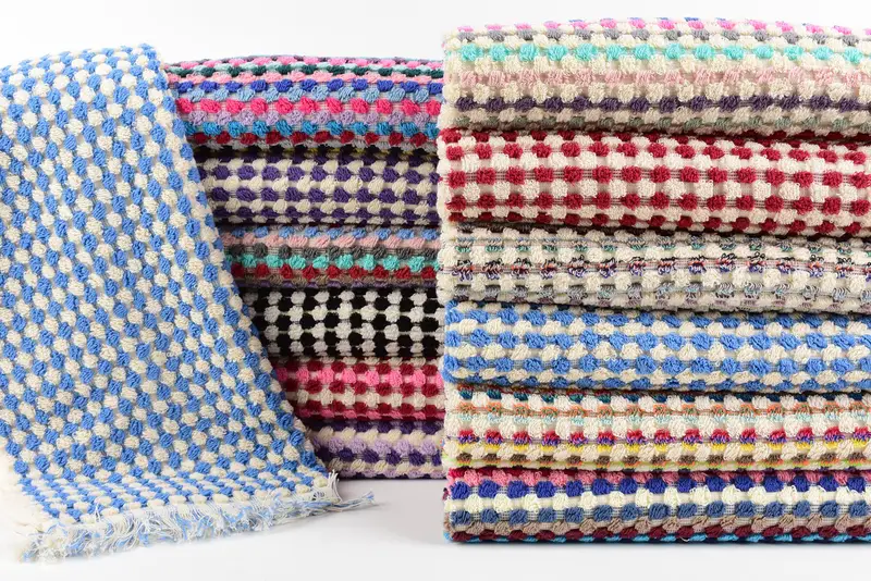 40x20 Cotton Pom Pom Towel, Engagement Gift, Beach Theme Wedding Gift, Personalized Dish Towel, Personalized Gifts, Guest Towel, Small Bath Towels - 2