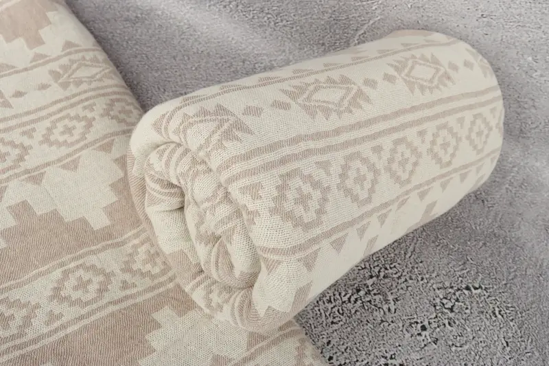 Lanzamiento de manta turca, toalla de kilim de algodón 86x56, regalos de decoración del hogar, mantel de Acción de Gracias, regalos personalizados, manta turca, regalos de dama de honor - 7