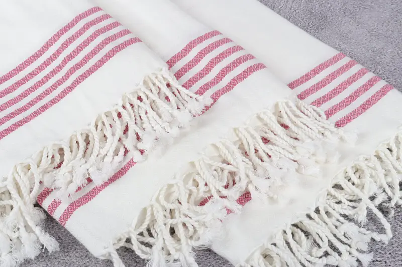 Bachelorette Party Gifts, Monogram Beach Towel, 70x40 Cotton Striped Towel, Valentines Gift, Personalized Turkish Towel, Peshtemal Towel USA - 5