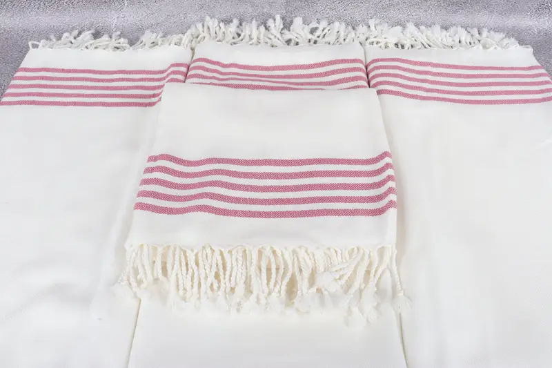 Bachelorette Party Gifts, Monogram Beach Towel, 70x40 Cotton Striped Towel, Valentines Gift, Personalized Turkish Towel, Peshtemal Towel USA - 4