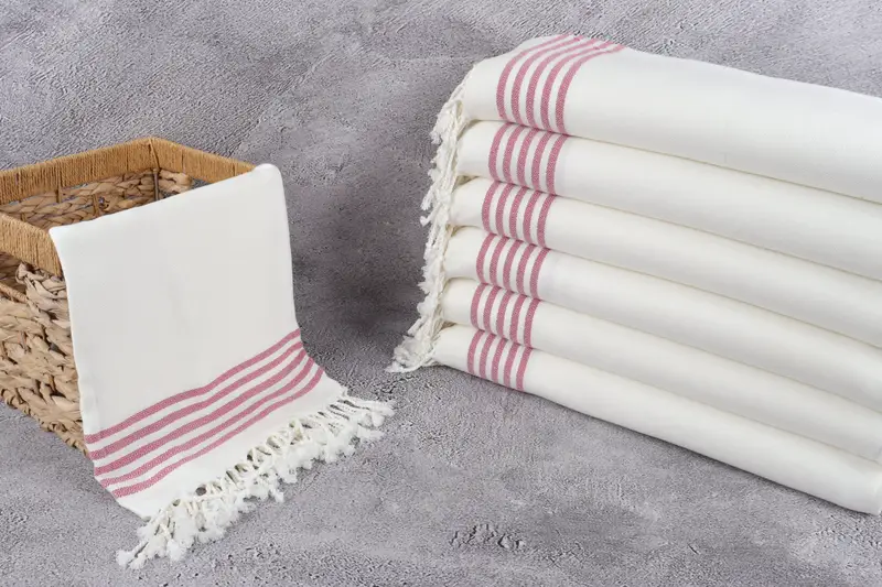 Bachelorette Party Gifts, Monogram Beach Towel, 70x40 Cotton Striped Towel, Valentines Gift, Personalized Turkish Towel, Peshtemal Towel USA - 3