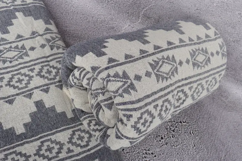 86x56 Cotton Kilim Towel, Gift For Boyfriend, Bridesmaid Gifts, Monogram Blanket, Bachelorette Gifts, Wedding Gift Customized Blanket - 7