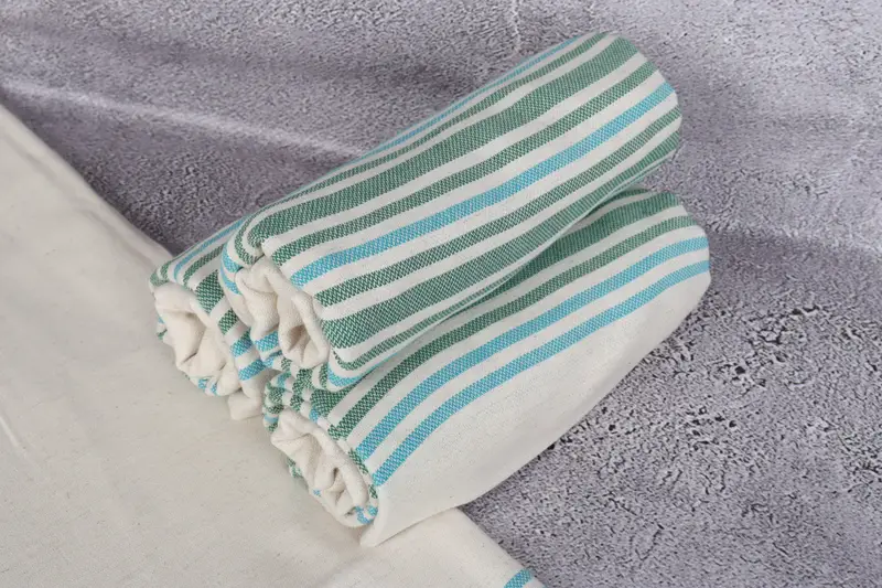 70x40 Linen Striped Towel, Turkish hand towel, Wedding Favors, Monogram Towels, Custom Turkish Towel, Large Turkish Towel, Personalized Gift For Him - 7