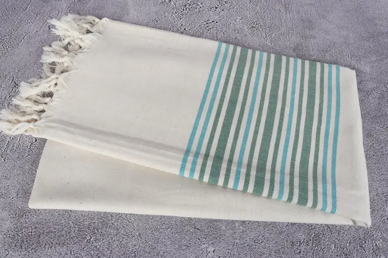 70x40 Linen Striped Towel, Turkish hand towel, Wedding Favors, Monogram Towels, Custom Turkish Towel, Large Turkish Towel, Personalized Gift For Him - 6