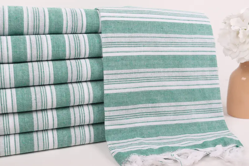 Personalized Gifts, Wedding Day Gift For Bride, Personalized Home Gift Wedding, Bachelorette Gifts, Best Friend Gift, 70x40 Cotton Striped Towel - 2