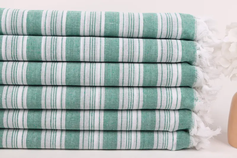 Personalized Gifts, Wedding Day Gift For Bride, Personalized Home Gift Wedding, Bachelorette Gifts, Best Friend Gift, 70x40 Cotton Striped Towel - 3
