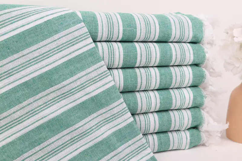 Personalized Gifts, Wedding Day Gift For Bride, Personalized Home Gift Wedding, Bachelorette Gifts, Best Friend Gift, 70x40 Cotton Striped Towel - 1