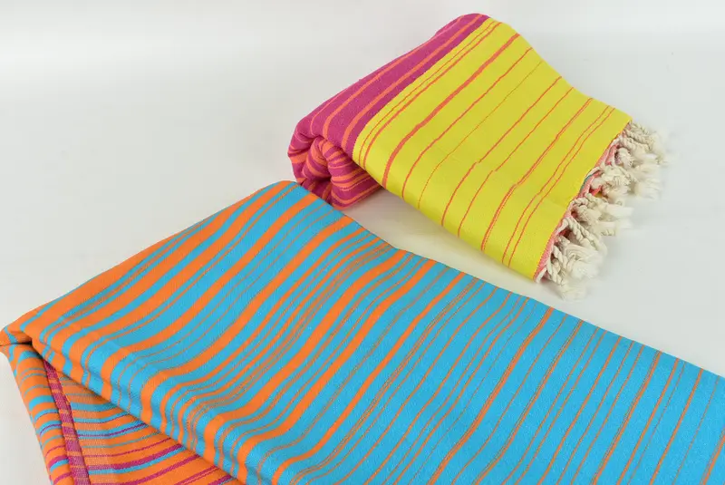 Personalized Wedding Gift, 70x40 Cotton Striped Towel, Soft towel, Bachelorette Gifts, Spa Gift, Summer Gift Ideas, Girls Weekend Getaways Ideas - 7