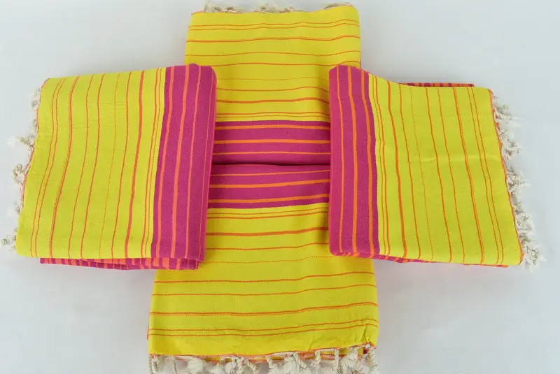 Personalized Wedding Gift, 70x40 Cotton Striped Towel, Soft towel, Bachelorette Gifts, Spa Gift, Summer Gift Ideas, Girls Weekend Getaways Ideas - 6