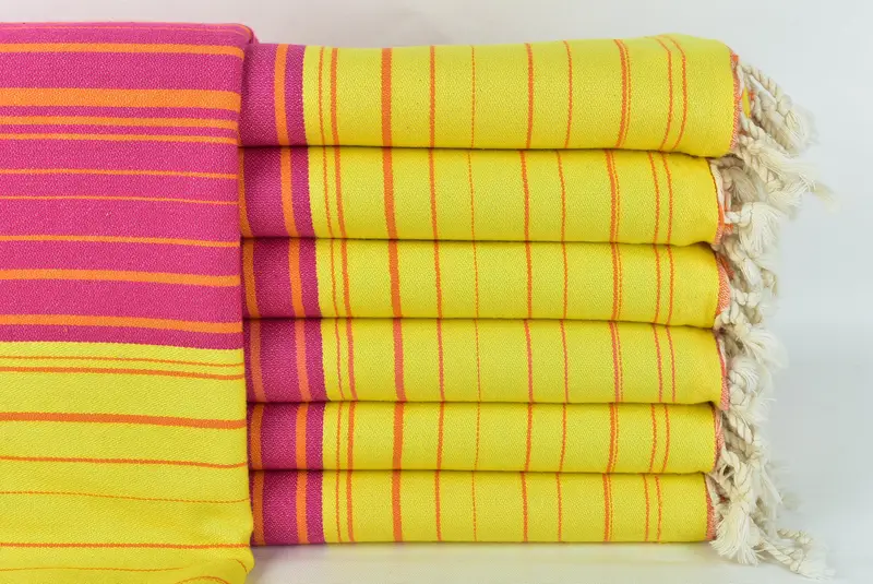 Personalized Wedding Gift, 70x40 Cotton Striped Towel, Soft towel, Bachelorette Gifts, Spa Gift, Summer Gift Ideas, Girls Weekend Getaways Ideas - 1