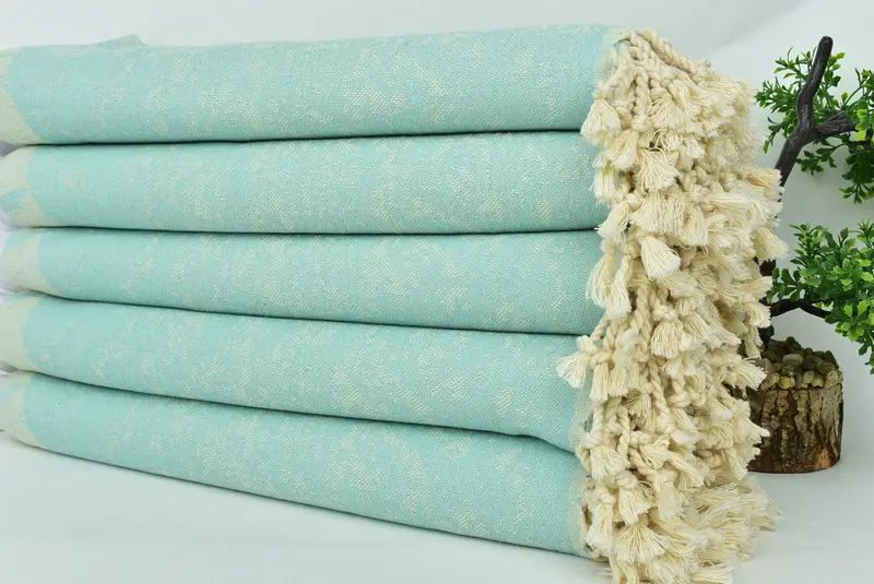 70x40 Cotton Turtle Design Towel, Wedding Anniversary Gift, Hammam towel, Bachelorette Party Favors, Bridesmaid Gift, Bridal Gifts, Bachelor Towel - 5