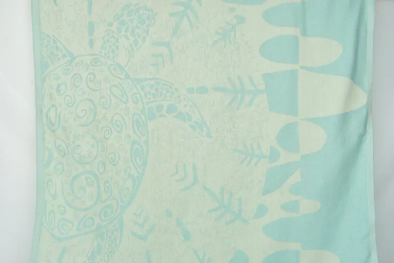 70x40 Cotton Turtle Design Towel, Wedding Anniversary Gift, Hammam towel, Bachelorette Party Favors, Bridesmaid Gift, Bridal Gifts, Bachelor Towel - 1