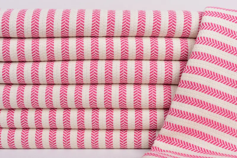 Weihnachtsgeschenke, 70x40 Baumwoll -Chevron -Handtuch, Bulk -Auftragstuch, türkisches Badetuch für Spa, Bio -Handtuch, gestickeltes Handtuch, absorbierendes Handtuch - 2