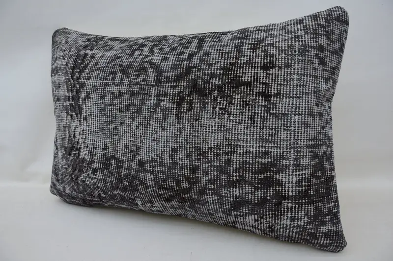 16x24 Gray Cushion Cover, Pillow for Sofa, Interior Designer Pillow, Cushion Cover, Boho Pillow, Ethnic Pillow Cover Cushion Cover - 3
