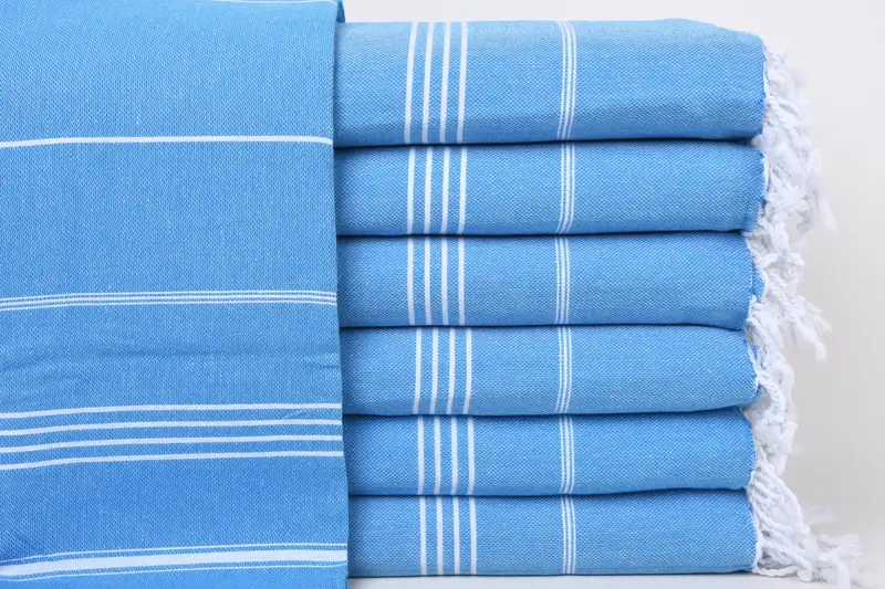 Turkish Blanket, Bachelor Gift, Custom Shower Curtain, Spooky Bachelorette Party, Woven Blanket, 88x60 Cotton Striped Towel, Woven Throw Blanket - 1
