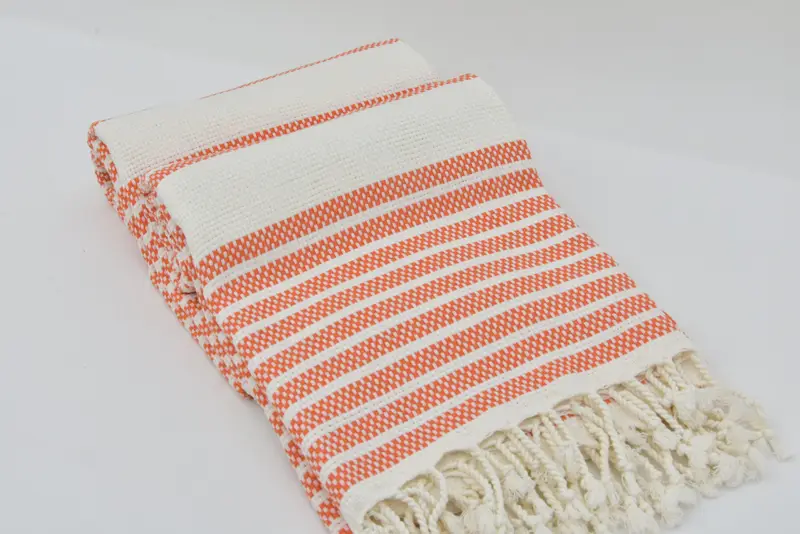 Wedding Gift, 70x40 Cotton Striped Towel, Friends Beach Towel, Custom Towel, Organic Turkish towel, Memorial Gift, Monogrammed Turkish Towel - 7