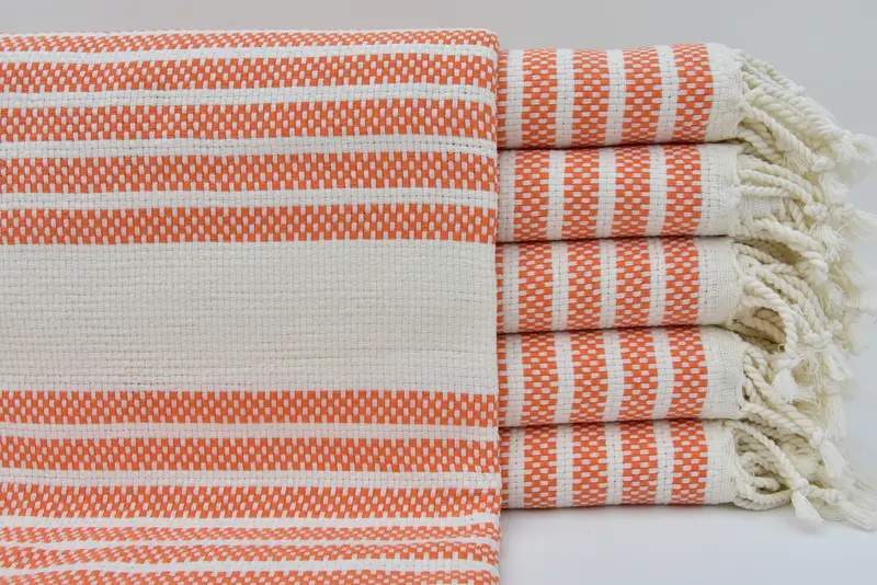 Wedding Gift, 70x40 Cotton Striped Towel, Friends Beach Towel, Custom Towel, Organic Turkish towel, Memorial Gift, Monogrammed Turkish Towel - 3