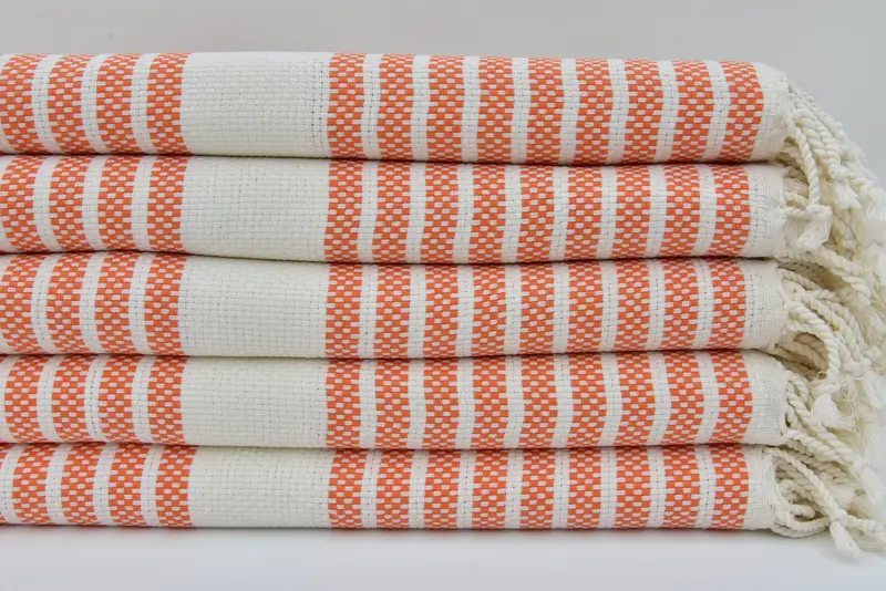 Wedding Gift, 70x40 Cotton Striped Towel, Friends Beach Towel, Custom Towel, Organic Turkish towel, Memorial Gift, Monogrammed Turkish Towel - 1