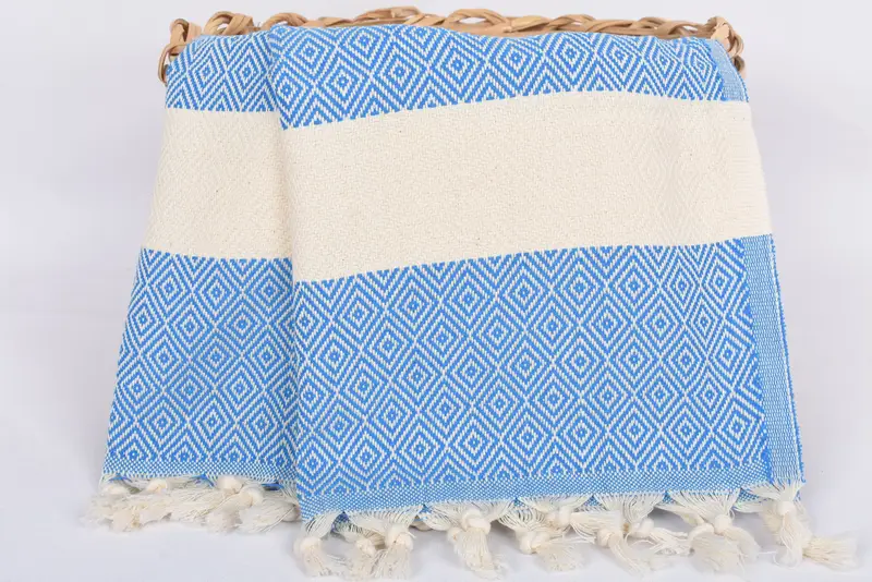 Wedding Gift, 36x20 Cotton Diamond Towel, Guest Towel, Monogrammed Turkish Towel, Wedding Favors, Kitchen Towel, Wedding Day Gift For Bride - 5