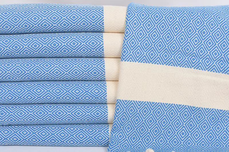 Wedding Gift, 36x20 Cotton Diamond Towel, Guest Towel, Monogrammed Turkish Towel, Wedding Favors, Kitchen Towel, Wedding Day Gift For Bride - 2