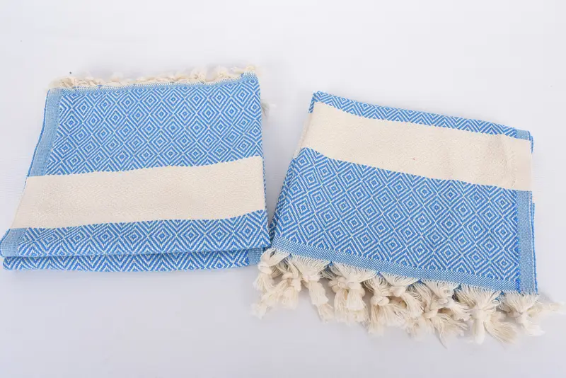 Wedding Gift, 36x20 Cotton Diamond Towel, Guest Towel, Monogrammed Turkish Towel, Wedding Favors, Kitchen Towel, Wedding Day Gift For Bride - 7