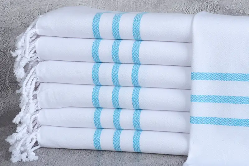 40x24コットンストライプタオル、パーソナライズされたギフト、花嫁介添人ギフト、スパタオル、モノグラムディッシュタオル、ウェディングギフトキッチンタオル、モノグラムハンドタオル