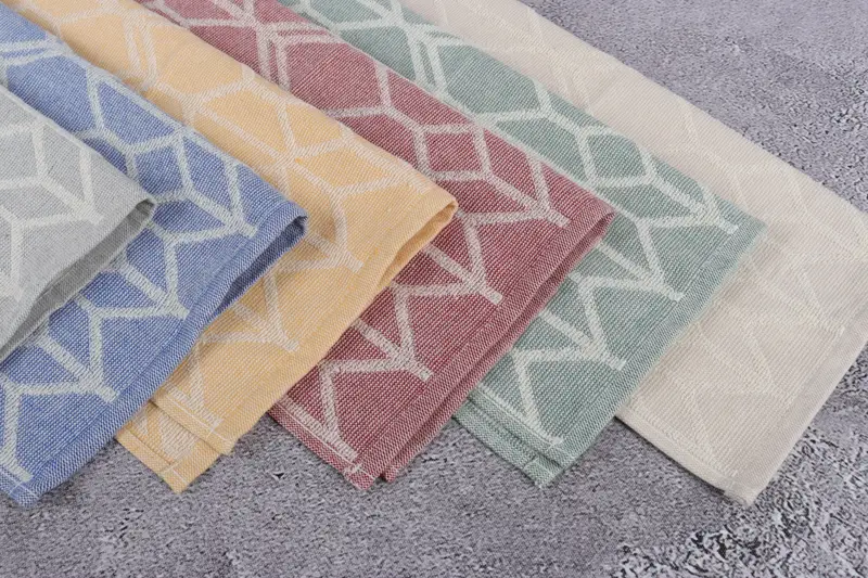 Gift For Best Friend, Monogram Hand Towel, 24x16 Cotton Set of 6 Towel, Turkish Towel Hand Towel, Bridal Shower Favors, Personalized Kitchen Towel - 5