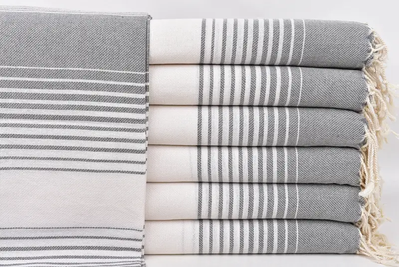 Peshtemal Towel USA, Bachelor Gifts, Spa Gift Towel, Turkish towel, 60x38 Cotton Striped Towel, Organic Turkish towel, Bachelorette Party Favor - 1