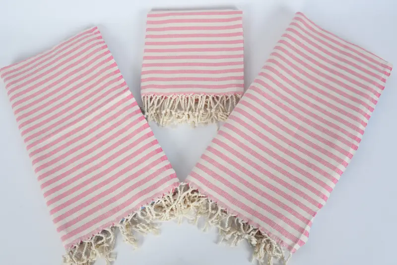 40x24 Cotton Striped Towel, Embroidery Towels, Xmas Gifts, Kitchen Towel, Bridal Shower Gift, Gift For The Home, Wedding Favors, Custom Hand Towel - 4