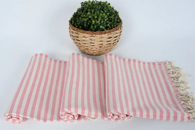 40x24 Cotton Striped Towel, Embroidery Towels, Xmas Gifts, Kitchen Towel, Bridal Shower Gift, Gift For The Home, Wedding Favors, Custom Hand Towel - 8