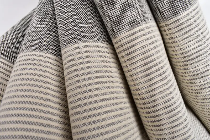 70x40 Cotton Striped Towel, Decorative Towel, Thin towel, Quick-dry peshtemal, Unique Wedding Gift, Summer Towel, Summer Gift, Embroidery Towels - 5