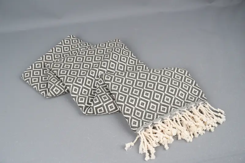 Wedding Shower Gift, Beach Towel Bulk, 70x40 Cotton Diamond Towel, Gifts For Him, Pool Towels, Wedding Gift, Yoga Towel, Unique Wedding Gift - 7