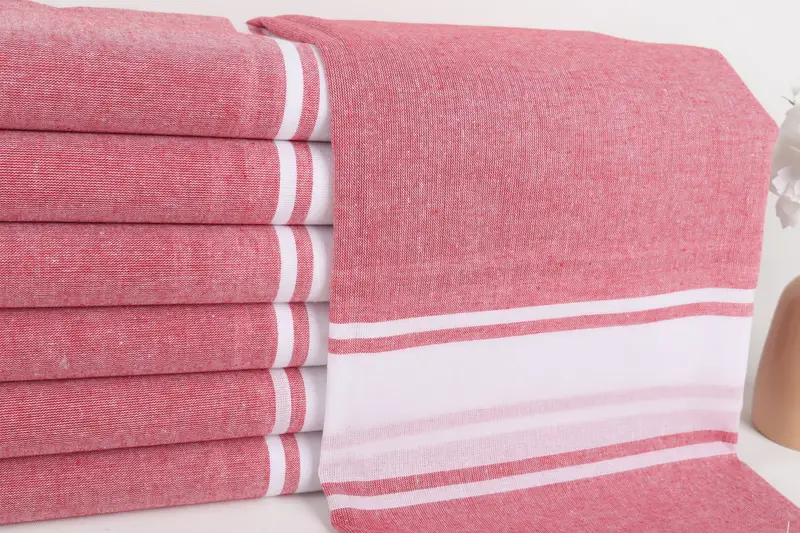 Bridesmaid Gift, Personalized Turkish Beach Towel, 70x40 Cotton Striped Towel, Engagement Gift, Absorbent towel, Housewarming Gift, Gift For Him - 2