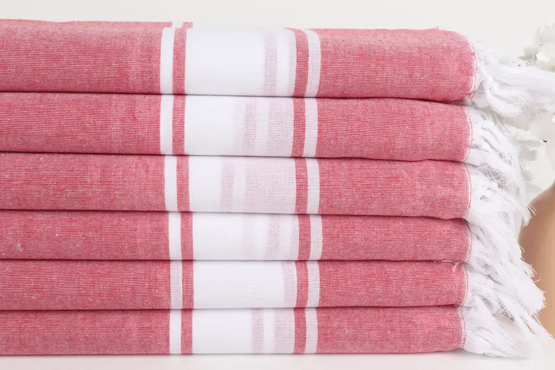 Bridesmaid Gift, Personalized Turkish Beach Towel, 70x40 Cotton Striped Towel, Engagement Gift, Absorbent towel, Housewarming Gift, Gift For Him - 3