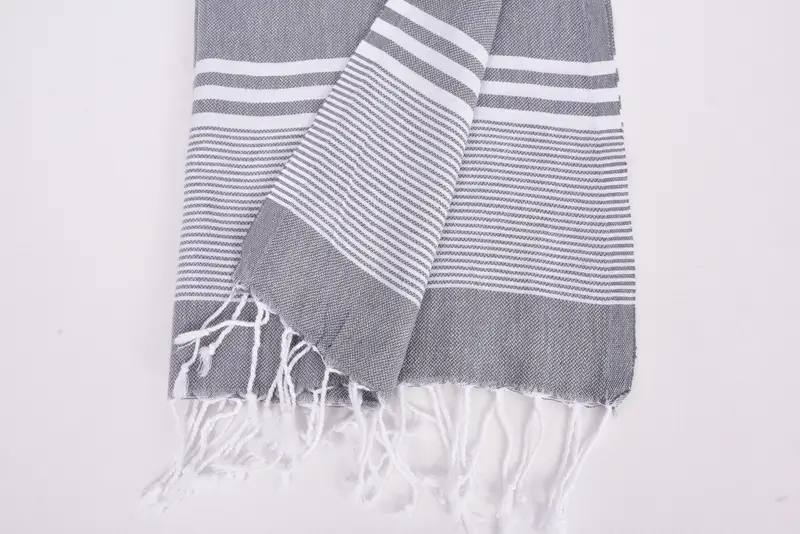 Custom Hand Towel, Wedding Gift, Bridesmaid Gifts, Gym Towel, 40x24 Cotton Striped Towel, Christmas Gift, Bridesmaid Gift, Customized Turkish Towel - 6