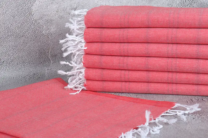 Personalized Hand Towel, 40x24 Cotton Striped Towel, Gym Towel, Bachelor Gifts, Turkish Towel Hand Towel, Organic Tea Towel, Turkish Hand Towel - 2